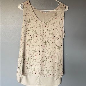 NWT Loft outlet tank/blouse, large